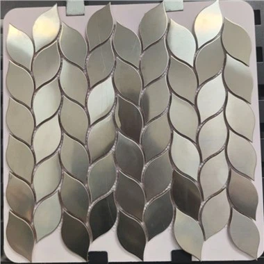 کاشی موزائیک آلومینیومی برس خورده